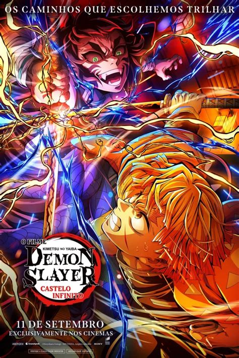 Qual A Classificação Do Filme De Demon Slayer Castelo Infinito - Demon Slayer: Castelo Infinito destaca Zenitsu contra Kaigaku em novo ...