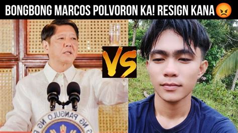 Bongbong Marcos Polvoron Ka Mag Resign Kana Youtube