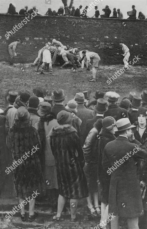 Eton Wall Game Progress 1927 Crowd Editorial Stock Photo - Stock Image ...