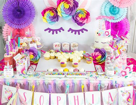 Unicorns / Birthday "Truly Magical Unicorn Birthday Party" | Catch My Party