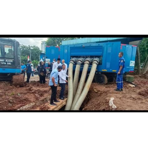 Hadapi Cuaca Ekstrim Wali Kota Jaksel Pastikan Kesiapan Sarana Pompa