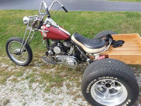 1957 Harley Davidson 45 G Servicar Vintage Trike