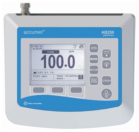 Fisherbrand Accumet AB250 Benchtop PH ISE Meters PH And