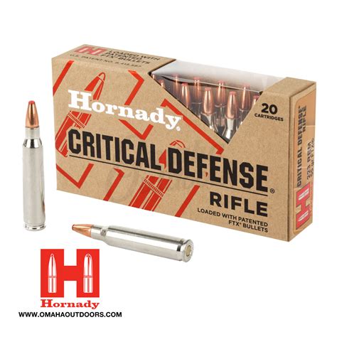 Hornady Critical Defense 223 Rem 55gr Ftx Omaha Outdoors