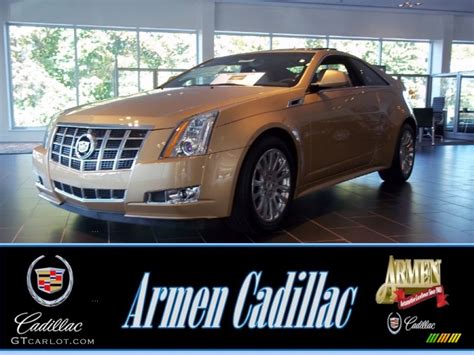 2013 Summer Gold Metallic Cadillac Cts 4 Awd Coupe 71530872 Gtcarlot