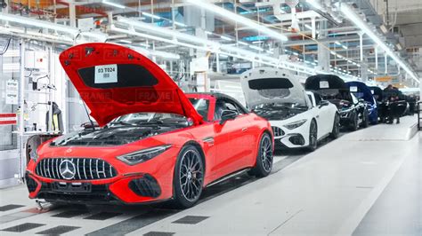 Inside Best AMG Factory In Germany Mercedes AMG SL Production Line