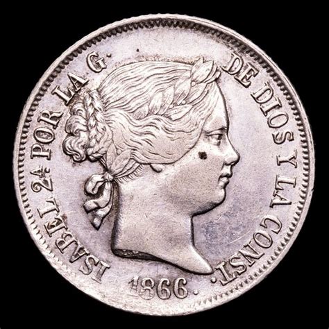 Spanje Isabel II 1833 1868 40 Céntimos de Escudo Catawiki