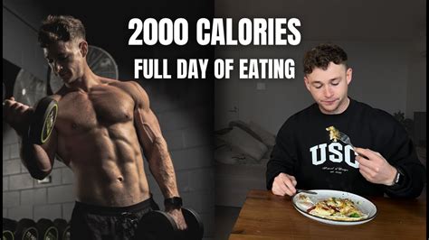 FULL DAY OF EATING 2000 CALORIES TO GET SHREDDED YouTube