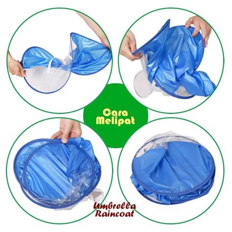 Jual Umbrella Raincoat Jas Hujan Bentuk Payung Handsfree Raincoat Hot Item Shopee Indonesia