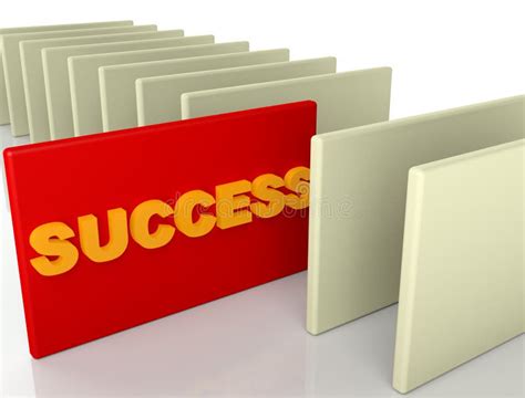 Success Card Stock Illustration Illustration Of Marketing 19530025