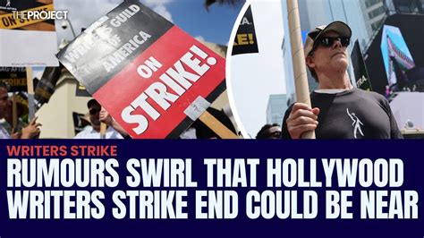 Rumours Swirl That Hollywood Writers Strike End Could Be Near Youtube