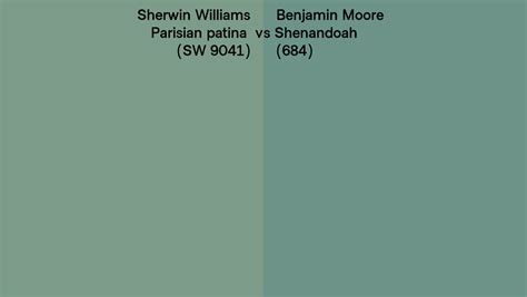 Sherwin Williams Parisian Patina Sw 9041 Vs Benjamin Moore Shenandoah