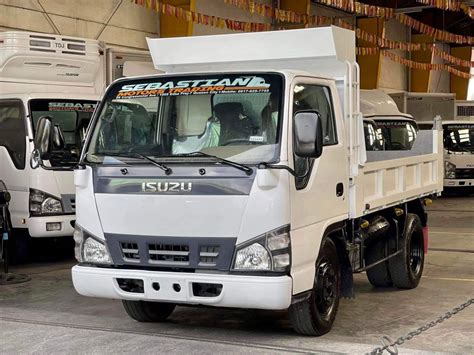 Isuzu Elf Mini Dump Truck Camel Chassis High Deck Special