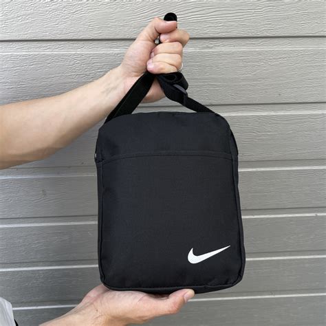 Барсетка чёрная Nike сумка найк мужская через плечо (ID#1671897527 ...