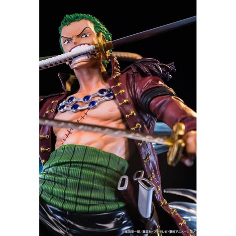 Zoro One Piece Log Collection Statue 1 4 Unique Art Studio