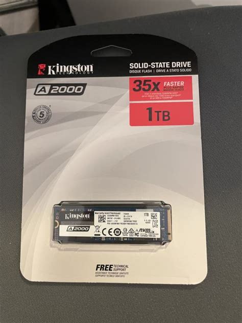SSD Kingston 1TB m.2 nvme NOV ZAPAKIRAN!!