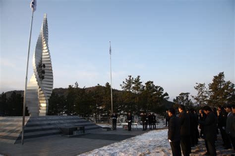 보은군 2015 충혼탑 참배로 새해 힘찬 출발