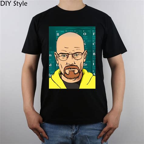 Heisenberg Bryan Cranston Breaking Bad T Shirt Top Pure Cotton Men T