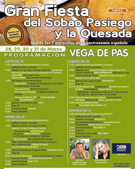 Gran Fiesta Del Sobao Y La Quesada Turismo De Cantabria