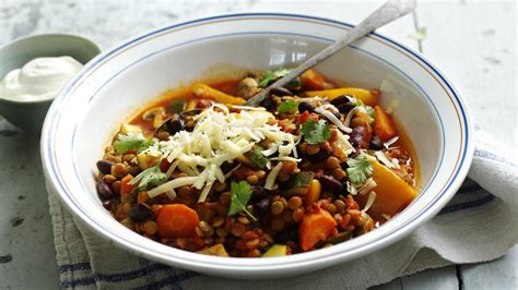 Easy Vegetarian Chilli Recipe Bbc Food