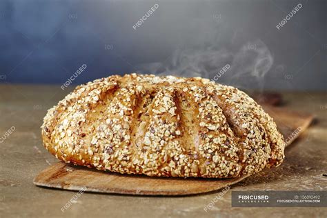 Multi-grain quark bread — desk, kitchen - Stock Photo | #156092492