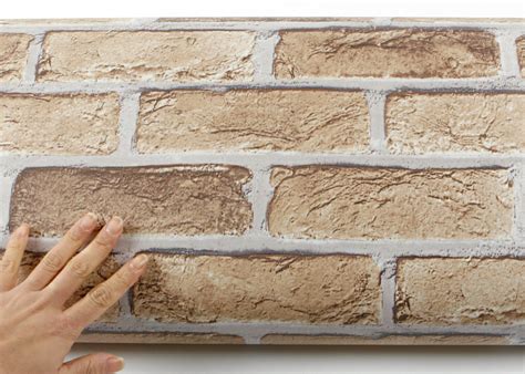 Roserosa Peel And Stick Pvc Faux Brick Decorative Instant Self Adhesiv Eck Usacom