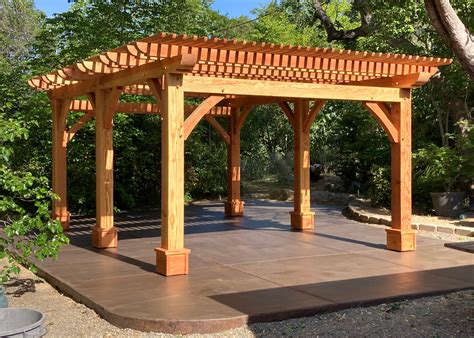 Douglas Fir Pergola Kit Black Beards Woodworking