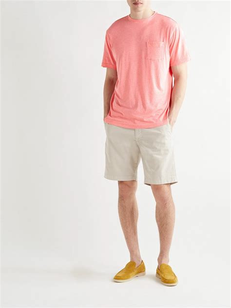 Peter Millar Seaside Summer Pima Cotton And Modal Blend Jersey T