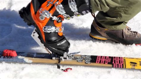 Low-tech NTN step-in bindings - YouTube
