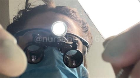 Pov Dental Exam And Cleaning Root Canal Nude Sheer Surgical Gown Nurse Bunny Clips Sale