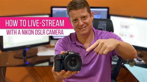 How To Live Stream With A Nikon DSLR Camera 2024 YouTube