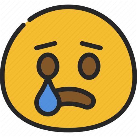 Emotional Emoticon Smiley Sad Sadness Icon Download On Iconfinder