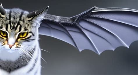 Hybrid Bat Cat Creature 6 Ai Generated Artwork Nightcafe Creator