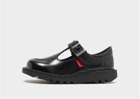 Black Kickers Kick T Bar Patent Vegan Infant Jd Sports Global