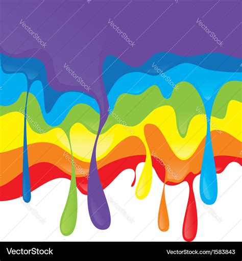 Rainbow Design Royalty Free Vector Image Vectorstock