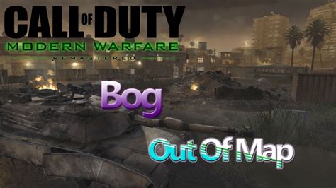 Out Of Map Bog Mwr Youtube