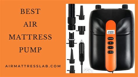 Best Air Mattress Pump - Air Mattress Lab