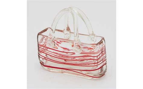 Murano Glass Handbag C 1960 Murano Glass Murano Glass