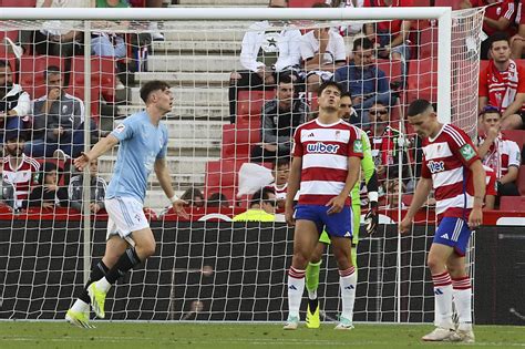 El Celta Gana Al Descendido Granada Y Certifica Su Permanencia Viva