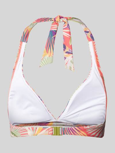 Kup Online Esprit Top Bikini Z Wi Zaniem Na Szyi Model Palm Beach