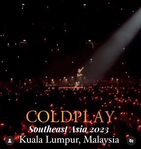 Asrul Muzaffar On Twitter Coldplay Live In Malaysia Brought To