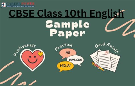 Cbse Class 10 English Sample Paper 2024 25 Pdf With Answers