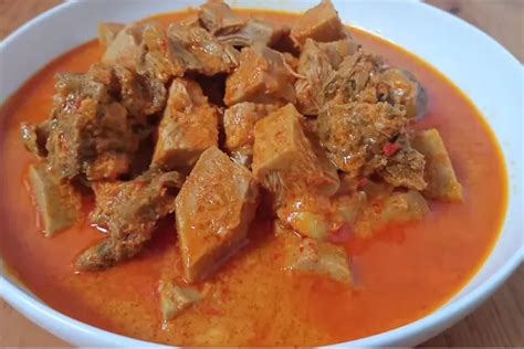 Lamak Bana Resep Gulai Cubadak Atau Sayur Nangka Muda Khas Minang Yang