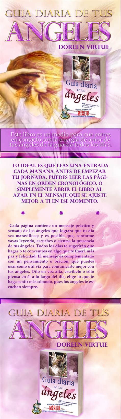 Libro Gu A Diaria De Tus Ngeles A Todo Color Doreen Virtue Bazar