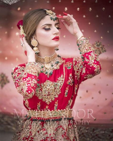 Beautiful Bridal Photo 2024 Shoot Of Actress Zubab Rana The Los