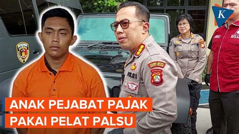 Anak Pejabat Pajak Yang Aniaya Anak Pengurus Gp Ansor Gunakan Pelat