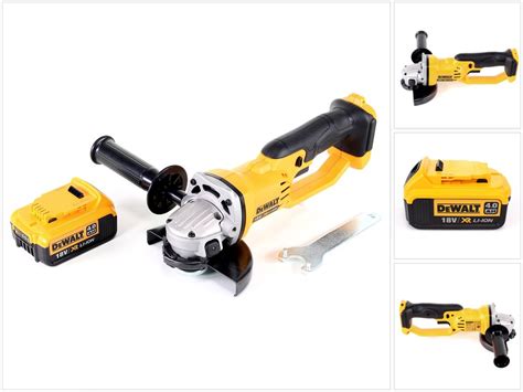 Dewalt Dcg Meuleuse D Angle Sans Fil V Mm X Batterie Ah