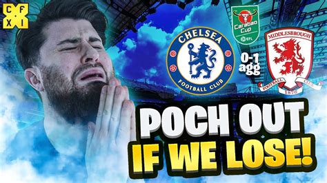 Poch Out If Chelsea Lose A Must Win Game Chelsea Vs Middlesbrough