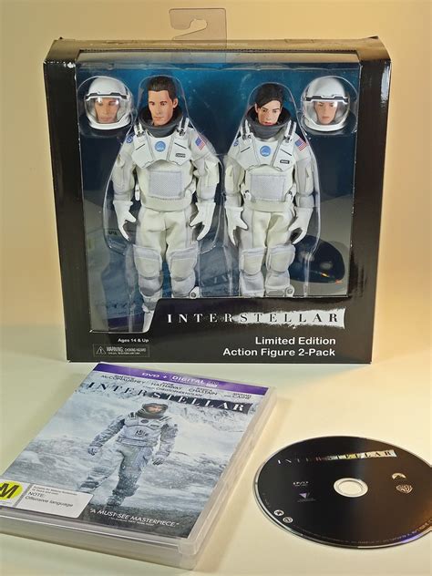 Movies And Toys Neca Interstellar 8” Figure 2 Pack With The Movie