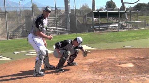 Baseball Catcher Next Level Catching Academy Tutorial Secondary